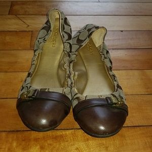 Coach Delphine flats size 7.5